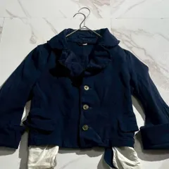 COMME desGARCONS SHIRT 製品染めポリ縮ジャケット COMME des GARCONS SHIRT 縮絨ポリテーラードジャケット