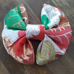 №35 リボン 帯リメイク ハンドメイド