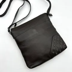 トッズ ショルダーバッグ ブラウン スタッズ メンズ レディース 中古