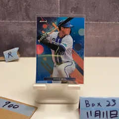 2025 Topps Finest 蛯名達夫 Tatsuo Ebina 122/150 Yokohama DeNA BayStars Blue Refractor カード
