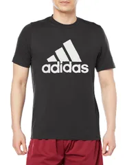 [アディダス] 半袖 Tシャツ エッセンシャルズ ロゴTシャツ メンズ ブラック/ホワイト(GT3109) 日本サイズS相当 [ブラック/ホワイト(GT3109)] [S]