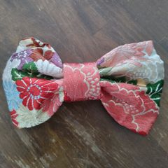 №32 リボン 帯リメイク ハンドメイド