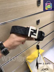 【今日特価】FD Signature ウイドレザーベルト