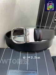 【今日特価】Zegna Men's Belt プレミアム(Zegna Men's Belt Premium)