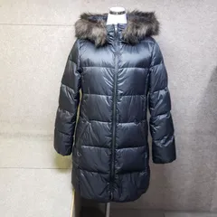 ROPE PICNIC ダウンコート フード付き ファー付き ブラック系 表記サイズ：38　y7049i