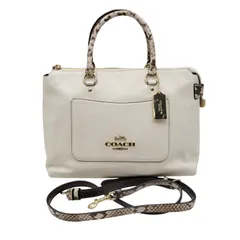 【中古美品】COACH コーチ F39604 2WAY HAND BAG ハンドバッグ カバン 鞄  【180-251118-ya-05-izu】