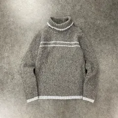 Brooks Brothers L/S Turtleneck Sweater ブルックスブラザーズ ニット セーター タートルネック ボーダー ウール/ナイロン バイカラー レディース