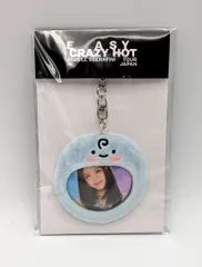 LE SSERAFIM 2025 EASY CRAZY HOT JAPAN YUNJIN 缶バッジキーリング