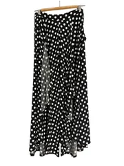 ジャンティ トップス カナエダンスブラックドット柄スカート