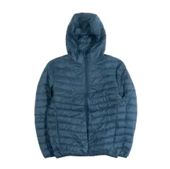 軽量ダウン ブルー