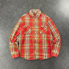 日本製 CORE FIGHTER Flannel Shirt コアファイター 長袖 フランネルシャツ ネルシャツ ボタンダウン チェック柄 ポケット コットン マルチカラー メンズ