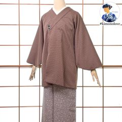 本場奄美大島紬 反物 加納寿一 正絹 手織り 着物 【未使用品】 B-0534 本場奄美大島紬 反物 加納寿一謹製 正絹 手織り 長さ約24メートル 着物