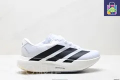 アディダス Adizero Evo SL 快適でマルチマッチ、滑り止め・耐磨耗性のあるロートップカジュアルランニングシューズ-WTO輸入4