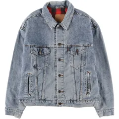 古着 90年代 リーバイス Levi's デニムジャケット Gジャン USA製 メンズL相当 ヴィンテージ/eaa600324