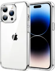 JETech iPhone14ProMax 6.7インチ用 (14 Pro Max) 黄ばみなし 保護ケース 衝撃吸収 バンパーカバー 傷つけ防止 クリアバック (クリア)