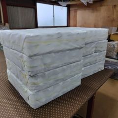 新品未使用】ハイブリッドポケットコイル マットレス 極厚22cm 圧縮