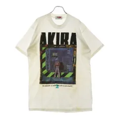 VINTAGE (ヴィンテージ) 90S AKIRA アキラ2巻 ヤングマガジンタグ 表紙デザイン プリント半袖Tシャツ ホワイト
