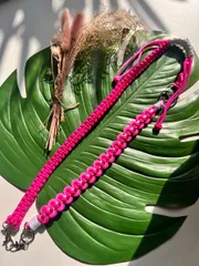 調整可能２wayスマホショルダー☆ピンクxピンク☆