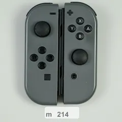Nintendo Switch ジョイコン グレー m214
