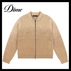 【10%OFF!!】Dime Mohair Double Zip Knit / Camel (ダイム モヘヤジップセーター/ニット)のサムネイル