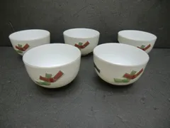 【未使用品】たち吉　橘吉　結び　お茶呑茶碗　湯呑5客