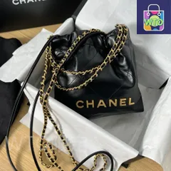 美品 シャネル 22 CHANEL ショルダーバッグ