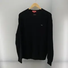【中古】Supreme 21AW Small Logo Box Ribbet Sweater ブラック size:L シュプリーム[24]