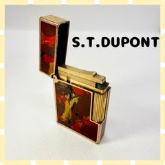 S.Tデュポン》マーブル ライター 箱付 - メルカリ