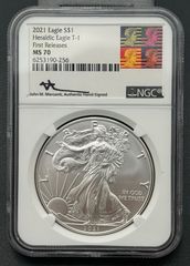 ☆最後のType1×メルカンティ☆2021 ASE NGC MS70 黒コア - メルカリ