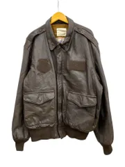 AVIREX (アヴィレックス) A-2 レザーフライトジャケット 99年製 48 ブラウン メンズ/009