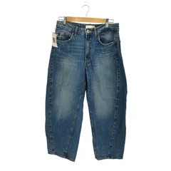 ザラ ZARA TRF ミッドライズバギーバレルデニムパンツ レディース JPN：38 