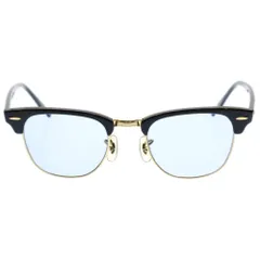 Ray Ban (レイバン) CLUBMASTER クラブマスター サングラス メガネ 眼鏡 ブラック/ゴールド RB3016 W0365