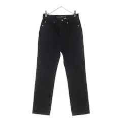 ALEXANDER WANG (アレキサンダーワン) 5ポケット ボタンフライ スキニー デニムパンツ ブラック レディース 4DC4234179