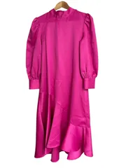 Z1600【美品】emisuzuki The Drop エミスズキ　ザドロップ　長袖　ワンピース　ピンク　レディース　サイズXXS