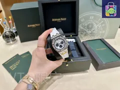 Duck Factory ダックファクトリー【ロイヤルオークオフショア 26231st レディース】37mm フッ素ゴムバンド - 人気女優?王子文着用モデル｜本日限定特価｜新品未使用-WTO店名をご確認ください