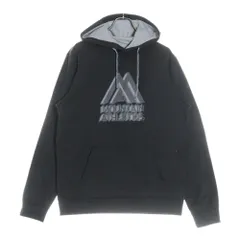 THE NORTH FACE (ザノースフェイス) MOUNTAIN ATHLETICS HOODIE マウンテンアスレチックプリント プルオーバースウェットパーカー フーディー ブラック NT51605Z