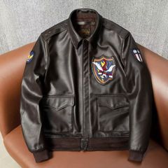 AERONAUTICAMILITAREアロエナウティカミリターレレザーブルゾン - メルカリ