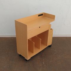 美品】ACTUS アクタス キャビネット サイドラック ワゴン 学習机