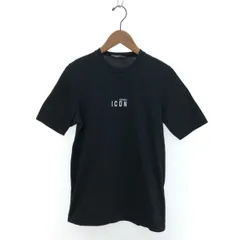 Dsquared2 ディースクエアード 半袖プリントカットソー サイズ:XS ICON MINI LOGO S80GC0009   ブラック レディース / 240001171670