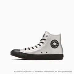★2025新品★CONVERSEALL STAR TM HI / BACK TO THE FUTURE（コンバース　オールスター　ＴＭ　ＨＩ/バック・トゥ・ザ・フューチャー)シルバー/ブラック27.0センチ