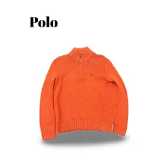 (100)ポロラルフローレン ハーフジップニット