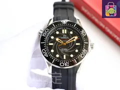 [OMEGA] シーマスター 300m ダイバーズウォッチ - 専用ケース・カード・袋付き｜本日限定特価｜新品未使用-WTO輸入1