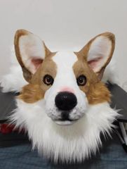 着ぐるみヘッド 犬 Bタイプ 大きめ 身長170ー185cm 全頭ヘッド ケモノ