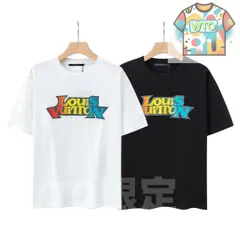 【本日限定特価】カラフルロゴプリント ユニセックス コットンTシャツ [本日特価|新品未使用品]