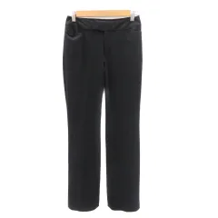 プロポーション ボディドレッシング PROPORTION BODY DRESSING ストレートパンツ ロング丈 2 M 黒 ブラック /YK5