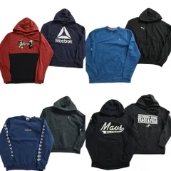 古着卸 スポーツブランドMIX スウェット 8枚セット (メンズ S /M ) アディダス ジョーダン プーマ アンダーアーマー 中古 古着 NC6890