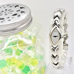 【新品電池】SEIKO セイコー レディース 腕時計 シルバー ダイヤ型 1E20-5110 4D0278