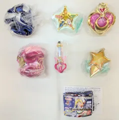 バンダイ セーラームーン20th カプセルグッズDeluxe1 全6種セット