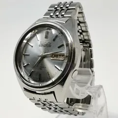稼働品 SEIKO 5 ACTUS 自動巻き オートマチック 腕時計 シルバー  7019-7060 管理番号ARCAMKO208