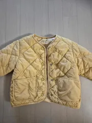 ZARA ザラ キッズ キルティング ジャケット 黄色